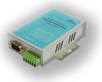 RS232 / RS422 / RS485 - Mono-mdus optikai modem ST csatlakozval